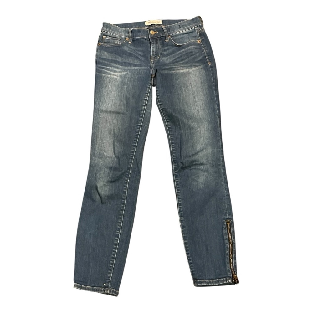 Madewell Skinny Jeans Side-Zip Ankle — Size 26,‎ Medium Wash